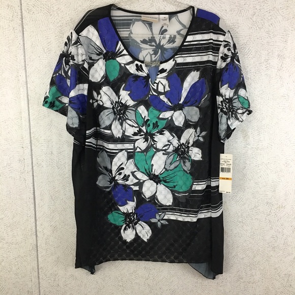 Plus Size Alfred Dunner Blouse - Picture 5 of 8